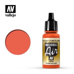 71082 Rojo Fluorescente