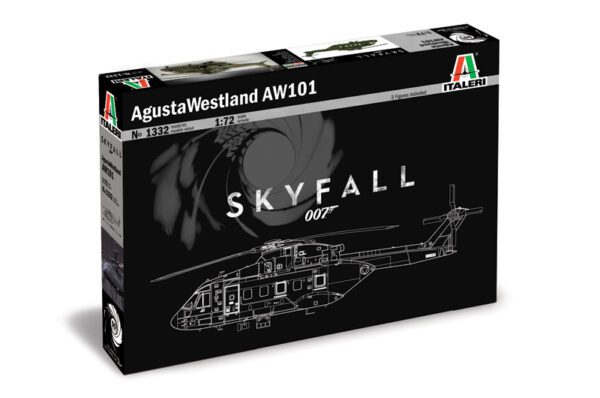 Italeri - Agusta Westland AW - 101 ''SKYFALL'' 007 movie - 1332
