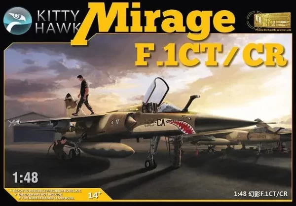 Kittyhawk 80111 MIRAGE F.1 CT/CR