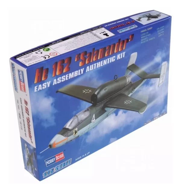He 162 Salamander 1:72 Hobby Boss 80239 - Imagen 2