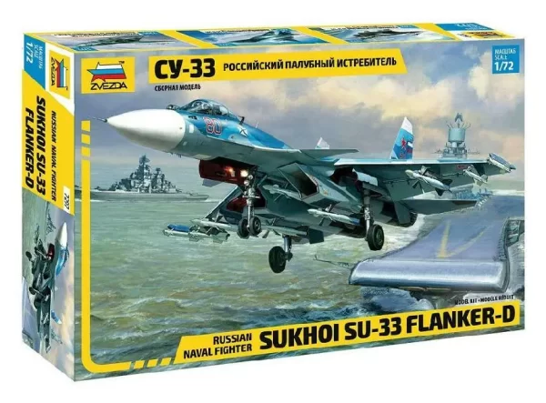 Sukhoi Su – 33 Flanker – Zvezda 7297 1/72