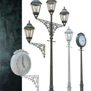 MiniArt 35560 STREET LAMPS & CLOCKS