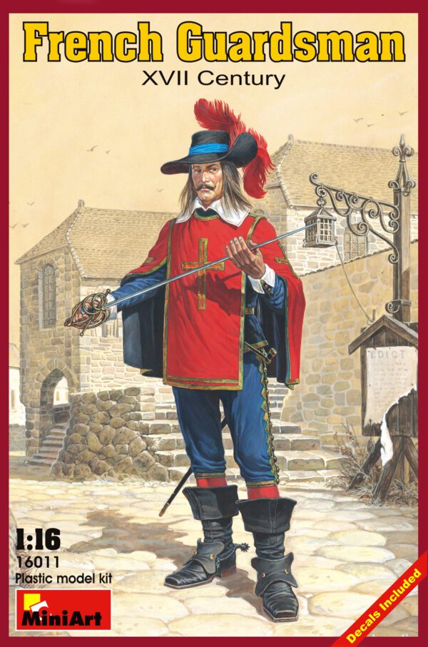 FRENCH GUARDSMAN XVII CENTURY 16011 - Miniart