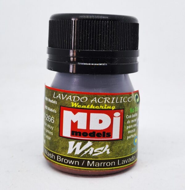 Wash Marrón 20 ml. - MDI Models