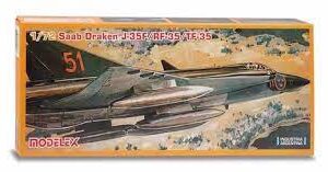 Saab Draken J-35F/RF-35/TF-35 - Modelex - 1/72