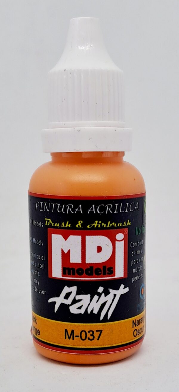 Naranja Oscuro (Dark Orange) 20 ml. – MDI Models