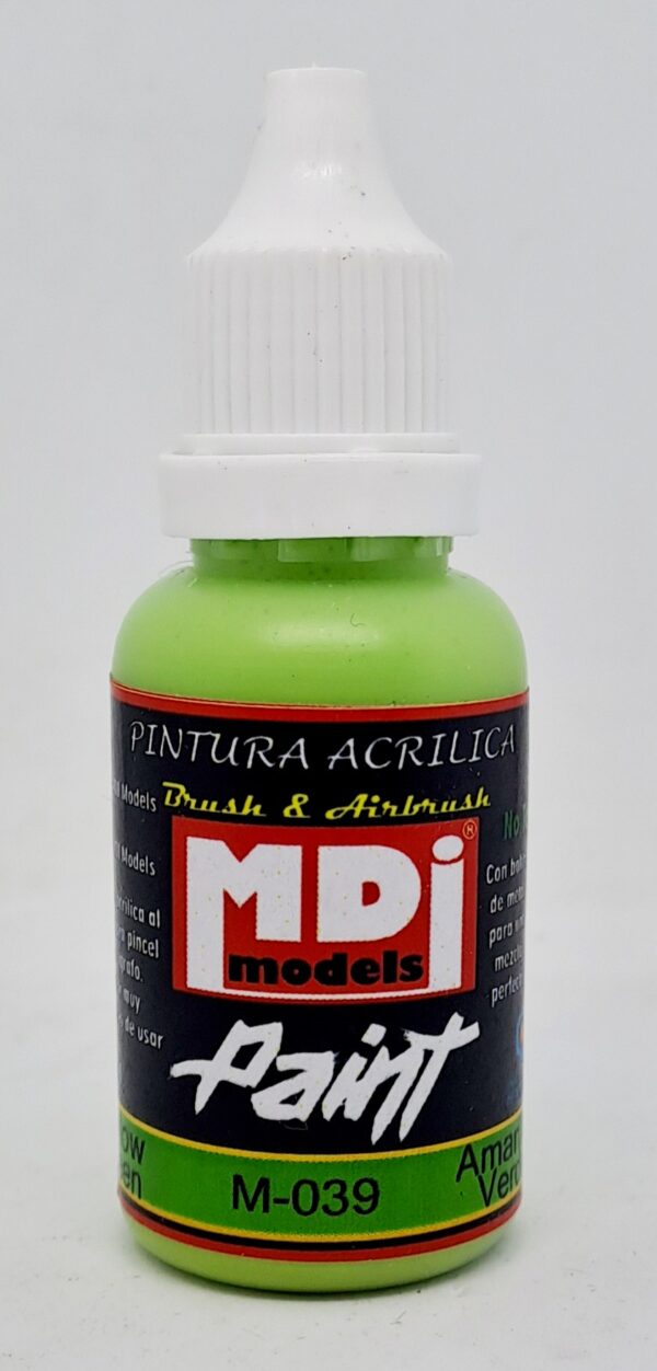 Amarillo Verde (Yellow Green) 20 ml. – MDI Models