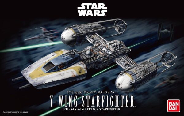Y-Wing Starfighter "Star Wars" 1/72 - Bandai