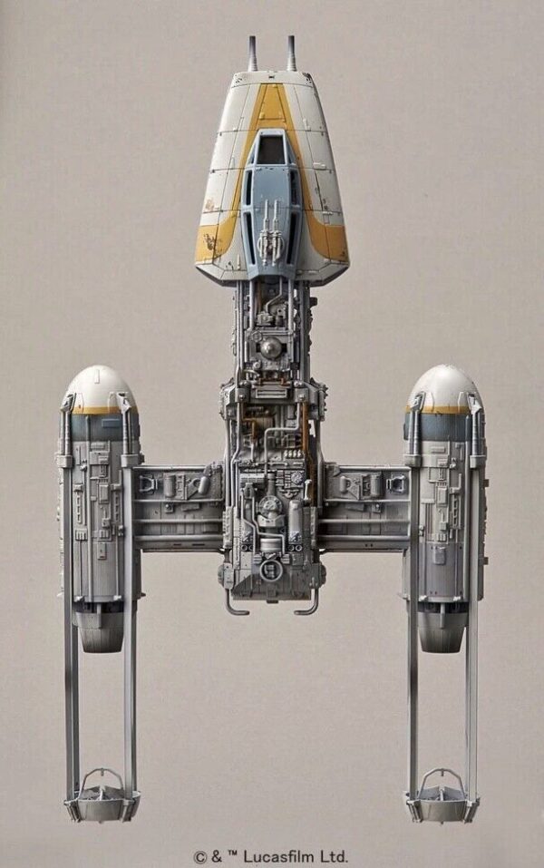 Y-Wing Starfighter "Star Wars" 1/72 - Bandai - Imagen 2