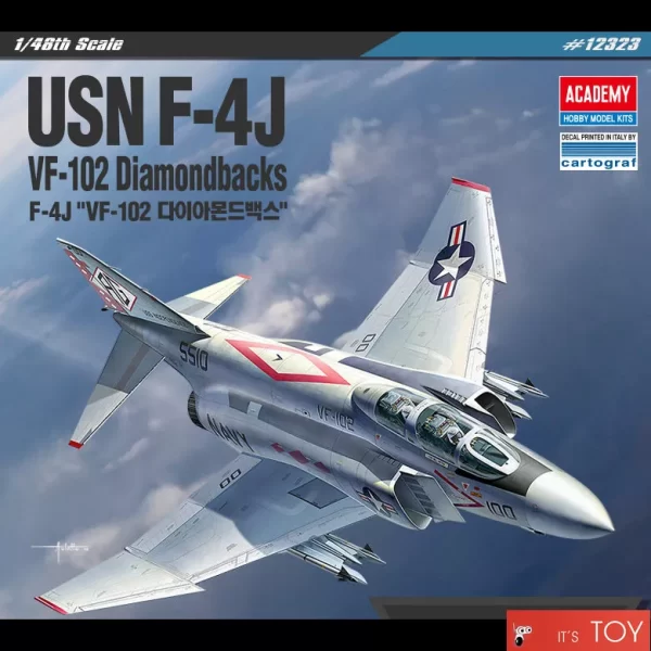 12323 - ACADEMY - 1/48 - USN F-4J VF-102 Diamondbacks