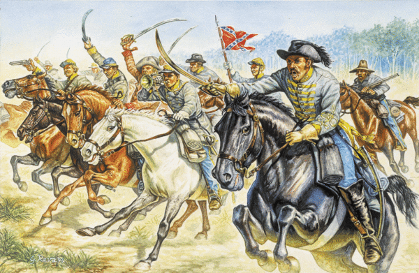 ITALERI 6011s 1:72 Confederate Cav. (Am. Civil War) - Imagen 2
