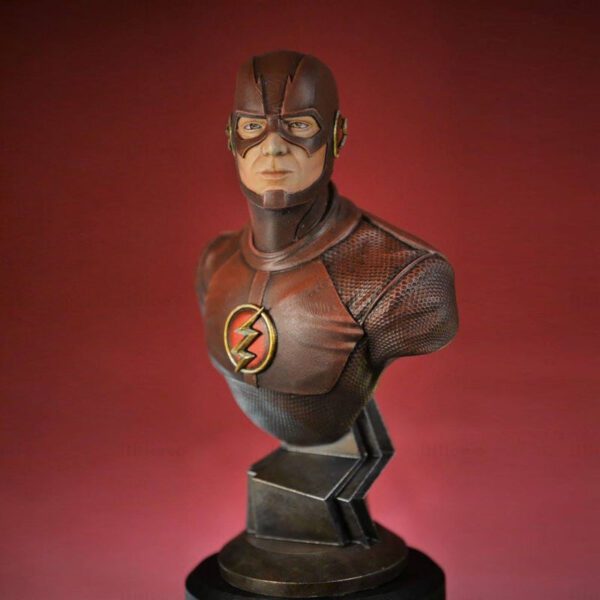 Impresión 3d resina – Flash – Busto 10cm - Imagen 2