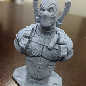 Impresión 3d resina – Deadpool – Busto 10cm