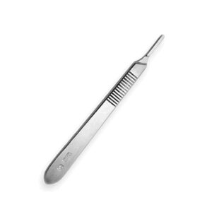 Mango para hoja de bisturí.