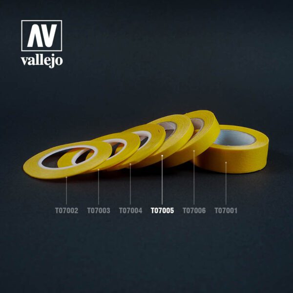 T07005 Cinta de Enmascarar 6 mm x 18 m - Imagen 2