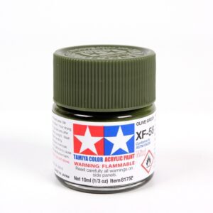 81758-TAMIYA-Acrylic 10ml. - Mini XF-58 Olive Green