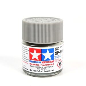 81780-TAMIYA-Acrylic 10ml. - Mini XF-80 Royal Gray