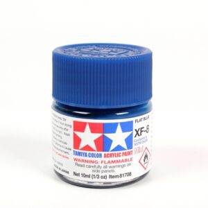 81708-TAMIYA-Acrylic 10ml. - Mini XF-8 Flat Blue