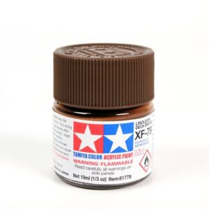 81779-TAMIYA-Acrylic 10ml. - Mini XF79 Lino Deck Brown