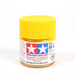 81703-TAMIYA-Acrylic 10ml. - Mini XF-3 Flat Yellow