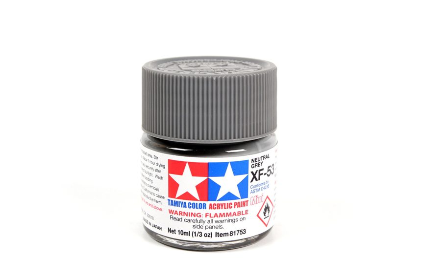 81753-TAMIYA-Acrylic 10ml. - Mini XF-53 Neutral Grey