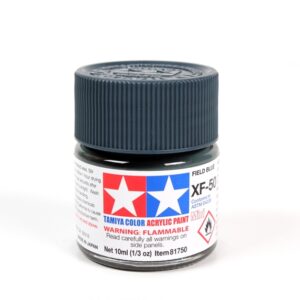 81750-TAMIYA-Acrylic 10ml. - Mini XF-50 Field Blue