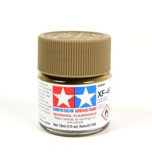 81749-TAMIYA-Acrylic 10ml. - Mini XF-49 Khaki