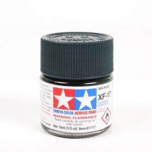 Acrílico Mini Xf-17 Azul Mar Botella de 10 ml