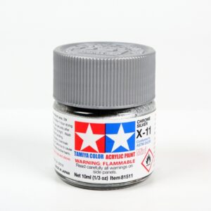 Acrylic Mini X-11 Chrome Silver