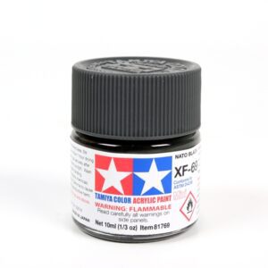 81769-TAMIYA-Acrylic 10ml. - Mini XF-69 NATO Black