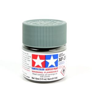 81725-TAMIYA-Acrylic 10ml. - Mini XF-25 Light Sea Grey