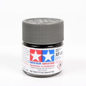 81756-TAMIYA-Acrylic 10ml. - Mini XF-56 Metallic Grey