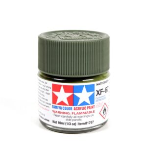 81767-TAMIYA-Acrylic 10ml. - Mini XF-67 NATO Green