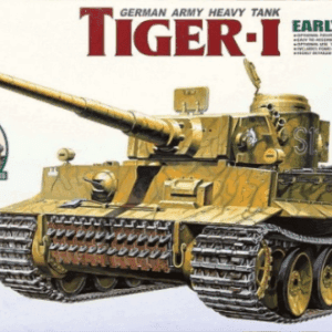 13264 - ACADEMY - 1/35 - TIGER-I WWII TANK "EARLY-EXTERIOR MODEL"