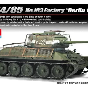 13295 - ACADEMY - 1/35 - T-34/85 No.183 Factory "Berlin 1945" SPECIAL EDITION