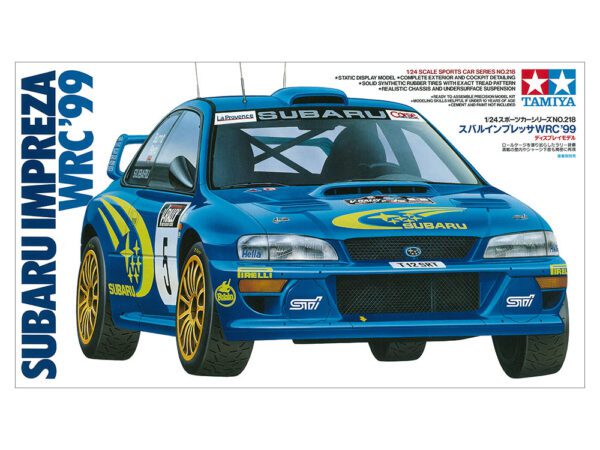 24218 - TAMIYA - 1/24 Subaru Impreza WRC '99