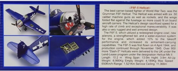 TRUMPETER 1:32 - F6F-5 Hellcat - Imagen 8