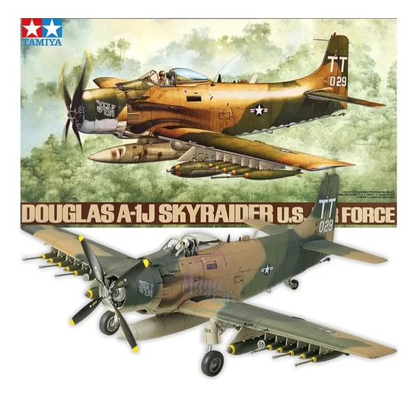 1/48 A-1J Skyraider U. S. Air Force - Tamiya - Imagen 13