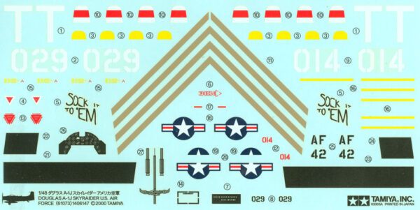 1/48 A-1J Skyraider U. S. Air Force - Tamiya - Imagen 11
