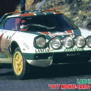 HASEGAWA - 1:24 LANCIA STRATOS "1977 MONTE-CARLO RALLY WINNER"