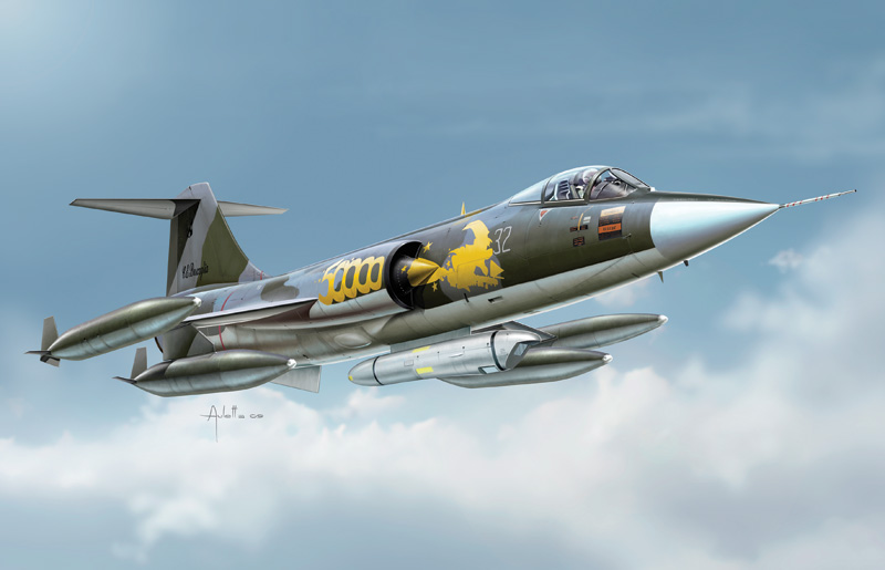 F-104G STARFIGHTER - Italeri 1/72 - Imagen 6