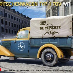 LIEFER PRITSCHENWAGEN TYP 170V WITH CANVAS 38072 - Miniart