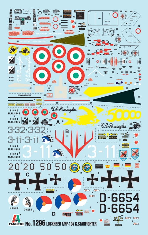 F-104G STARFIGHTER - Italeri 1/72 - Imagen 2